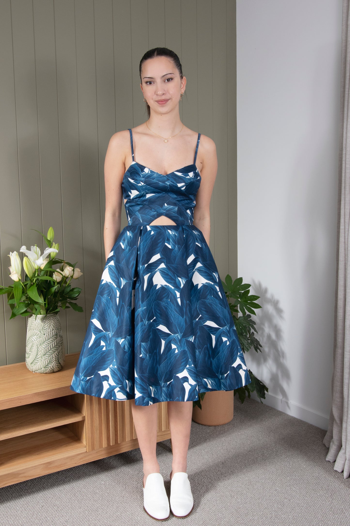 Foliage Party Dress