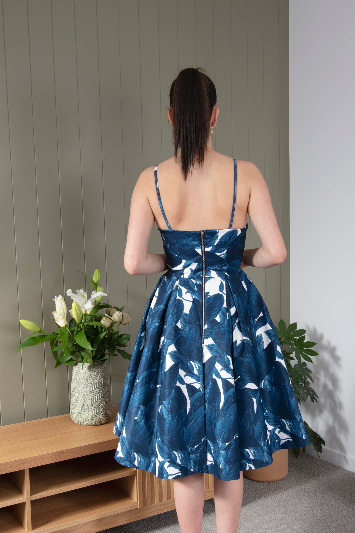 Foliage Party Dress